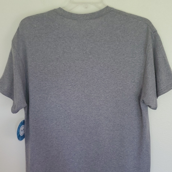 Delta RealTree Gray Graphic Fish Short Sleeve T-Shirt L - Picture 6 of 9
